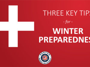 Three Key Tips for Winter Preparedness