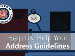Help Us, Help You: Address Guidelines
