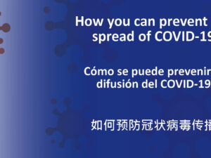 What you can do to prevent the spread of COVID-19