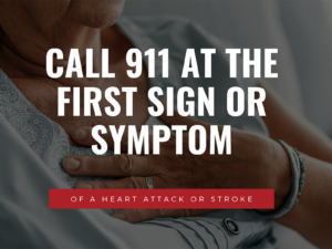 KCFDs Urge People to Call 911 For Symptoms of Heart Attack/Stroke