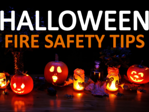 THINK FIRE SAFETY WHEN DECORATING FOR FALL AND HALLOWEEN