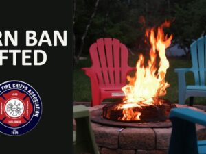 Effective Immediately – Burn Ban Terminated